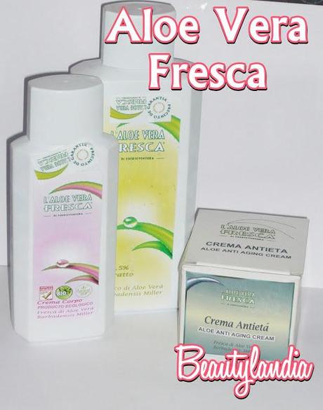 ALOE VERA FRESCA, Quando i cosmetici si tengono in frigorifero.