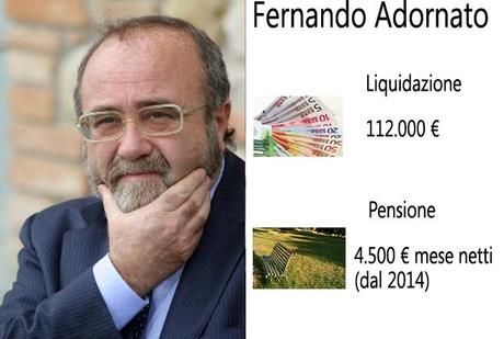 Trombati ? Sì,ma con la pensione...e che pensione!
