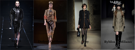 Dalle passerelle milanesi i trends dell' autunno - inverno 2013 - 2014