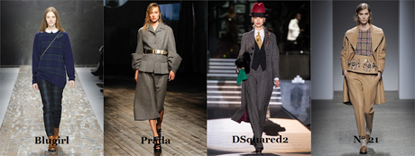 Dalle passerelle milanesi i trends dell' autunno - inverno 2013 - 2014