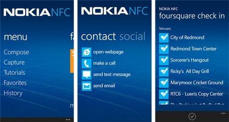 Nokia NFC Write compatibile per Windows Phone8