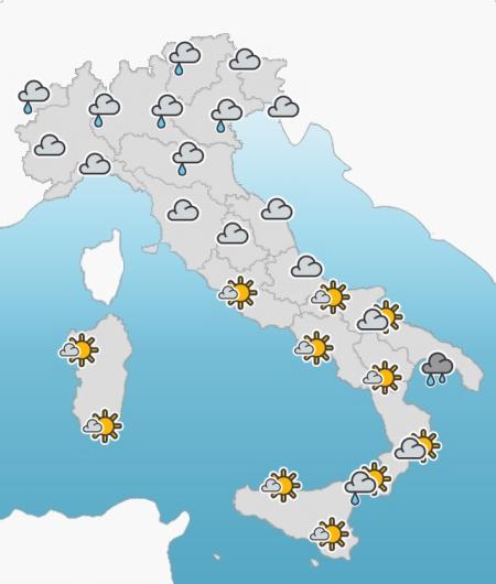 ITALIA 20130227 p Meteo di giovedi 28 febbraio 2013