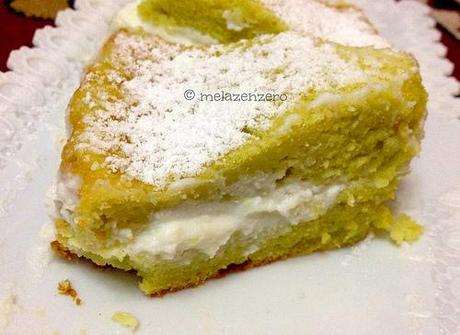 Torta al budino di pistacchio