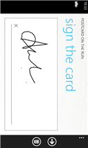 INVIARE CARTOLINE CON WINDOWS PHONE