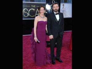 Ben Affleck con la moglie Jennifer Garner entrambi in Gucci