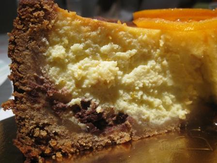 Cheese cake all'arancia