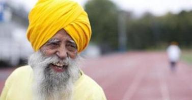 Fauja Singh maratoneta a 100 anni :dieta vegetariana e filosofia zen