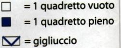 Schemi per il filet: Copriletto formato da tante piastrelle