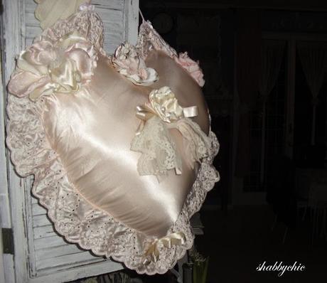 shabbychic, il raso e il cuore