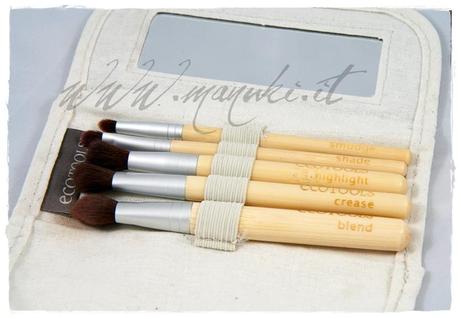 Review EcoTools Bamboo 6 Piece Eye Brush Set