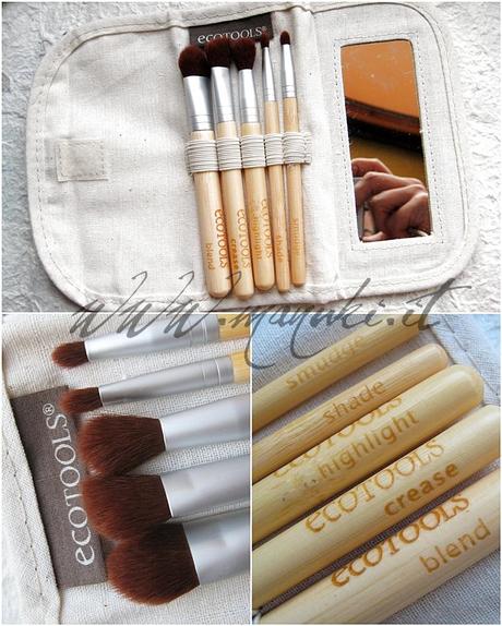 Review EcoTools Bamboo 6 Piece Eye Brush Set