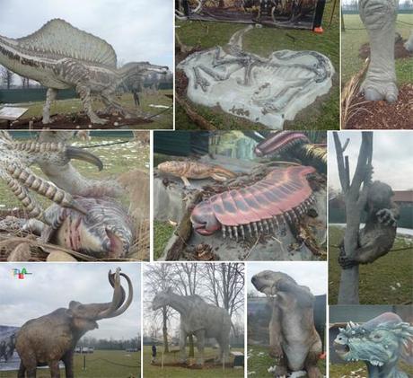 ARRIVANO A MONZA I “DINOSAURI IN CARNE E OSSA”