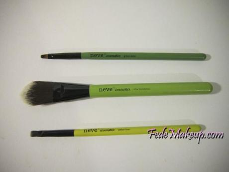 Haul e prime considerazioni Neve Cosmetics Pennelli Glossy Artist