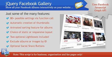 I Migliori jQuery Facebook Plugins