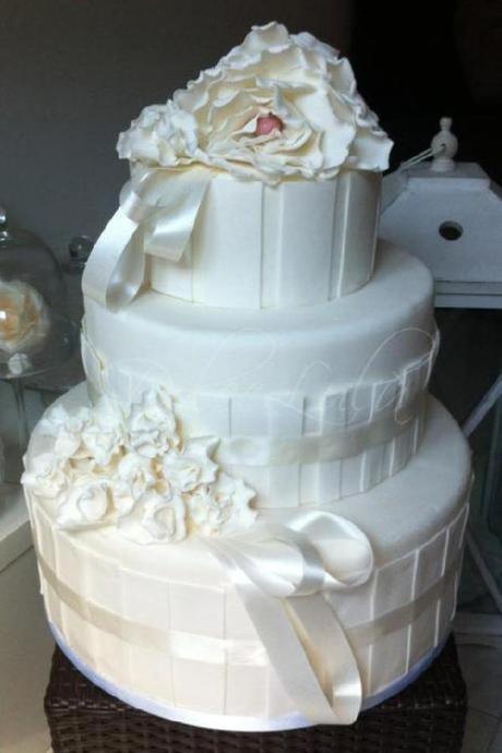Lucia Simeone, wedding Cake peonie