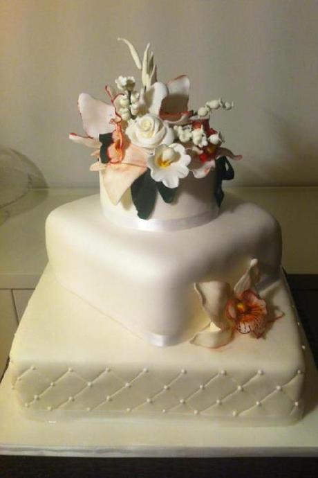 Lucia Simeone, wedding Cake