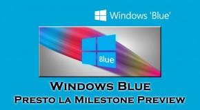 Windows Blue - Milestone Preview - Logo