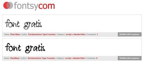 Fontsy - più di 14.500 font gratuiti