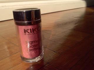 I miei primi pigmenti: Kiko Colours in the World Pigment Loose Eyeshadow