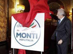 Mario Monti simbolo partito reuters