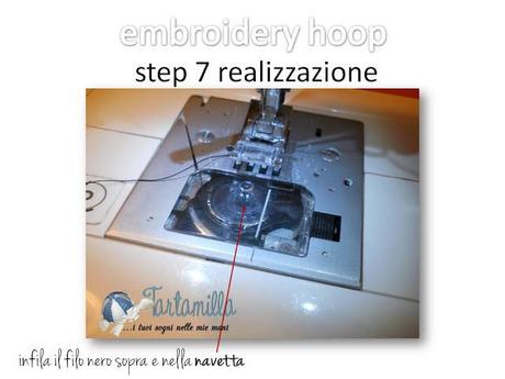 Realizza con me.... embroidery hoop N3