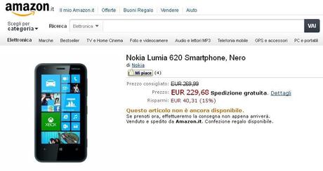 nokia lumia miglior prezzo