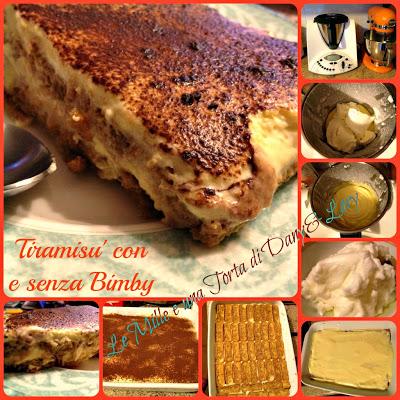 TIRAMISU' CON E SENZA BIMBY