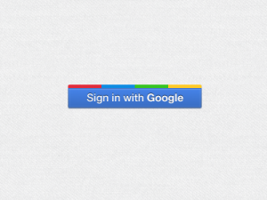 Login con google+ bottone sign in 