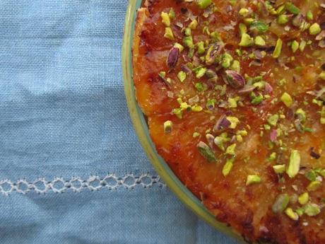 Tarte Tatin alle Mele e Confettura di Albicocche al Maraschino e Pistacchi di Bronte Gluten-free