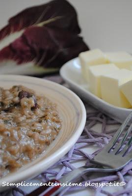 Risotto al radicchio