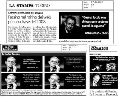 Fassino una sciagura per la politica leggi La Stampa