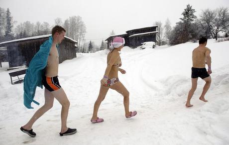 La maratona della sauna 2013