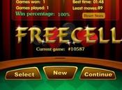 FreeCell Solitaire Windows tablet computer, ottimizzata touch screen