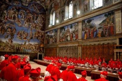 Conclave 400x266 Vaticano, oggi la prima domenica senza Angelus: da domani iniziano le consultazioni dei cardinali