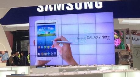 Samsung Galaxy Note 8.0: foto leaked in Charcoal Black