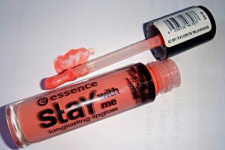 ESSENCE stay with me longlasting lipgloss