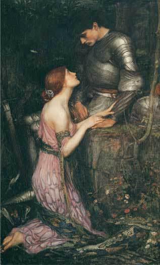 La Lamia e il Cavaliere - John William Waterhouse