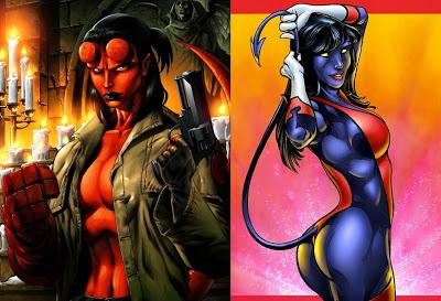 Le Sfide di GiocoMagazzino! Ventinovesima Sfida: Hellboy VS Nightcrawler!