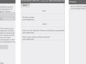 WhatsApp Ubuntu Phone chiama WhosThere Download gratis