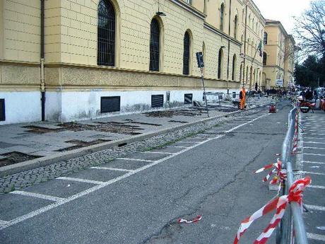 Giocare a tetris col senso della decenza e della dignità. Così stanno sistemando Via Lepanto