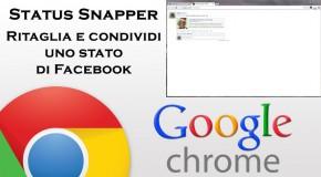 Status Snapper - Estensione per Chrome - Logo