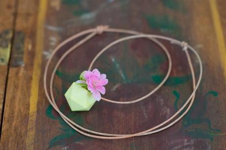 Miniature Icosahedron in Yellow: A Wearable Planter