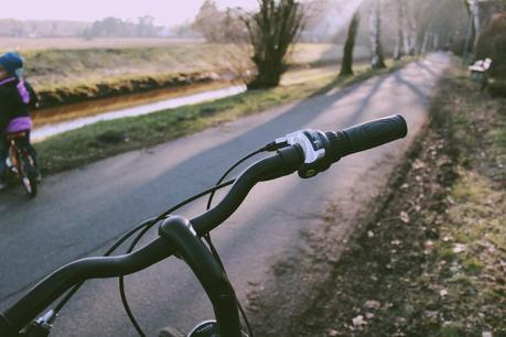 Mit meinem Fahrrad