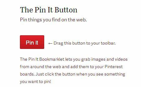 Pinterest – Come e Perché Installare il Segnalibro “Pin It” per Pinnare dal Web {Migliora il tuo Blog} pinterest pin it button, tutorial pinterest