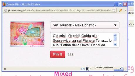 Pinterest – Come e Perché Installare il Segnalibro “Pin It” per Pinnare dal Web {Migliora il tuo Blog} create pin, crea il pin