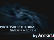 Creare galassia spirale semplici step Photoshop tutorial