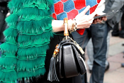 Photo reportage: Street style from Milan Fashion Week - February 2013.