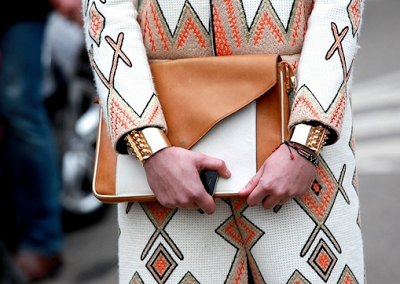 Photo reportage: Street style from Milan Fashion Week - February 2013.