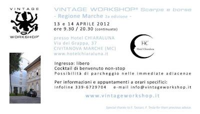 Vintage Workshop ® a Civitanova Marche esposizione accessori d'epoca di ricerca