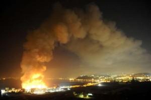 Distrutto da un incendio il museo interattivo Città della Scienza a Napoli